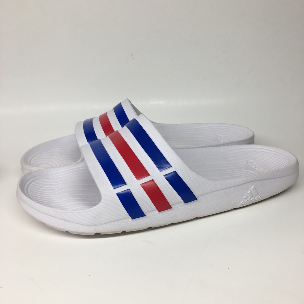 NEW Adidas Mens Duramo Sliders Flip Flops  SIZE 9